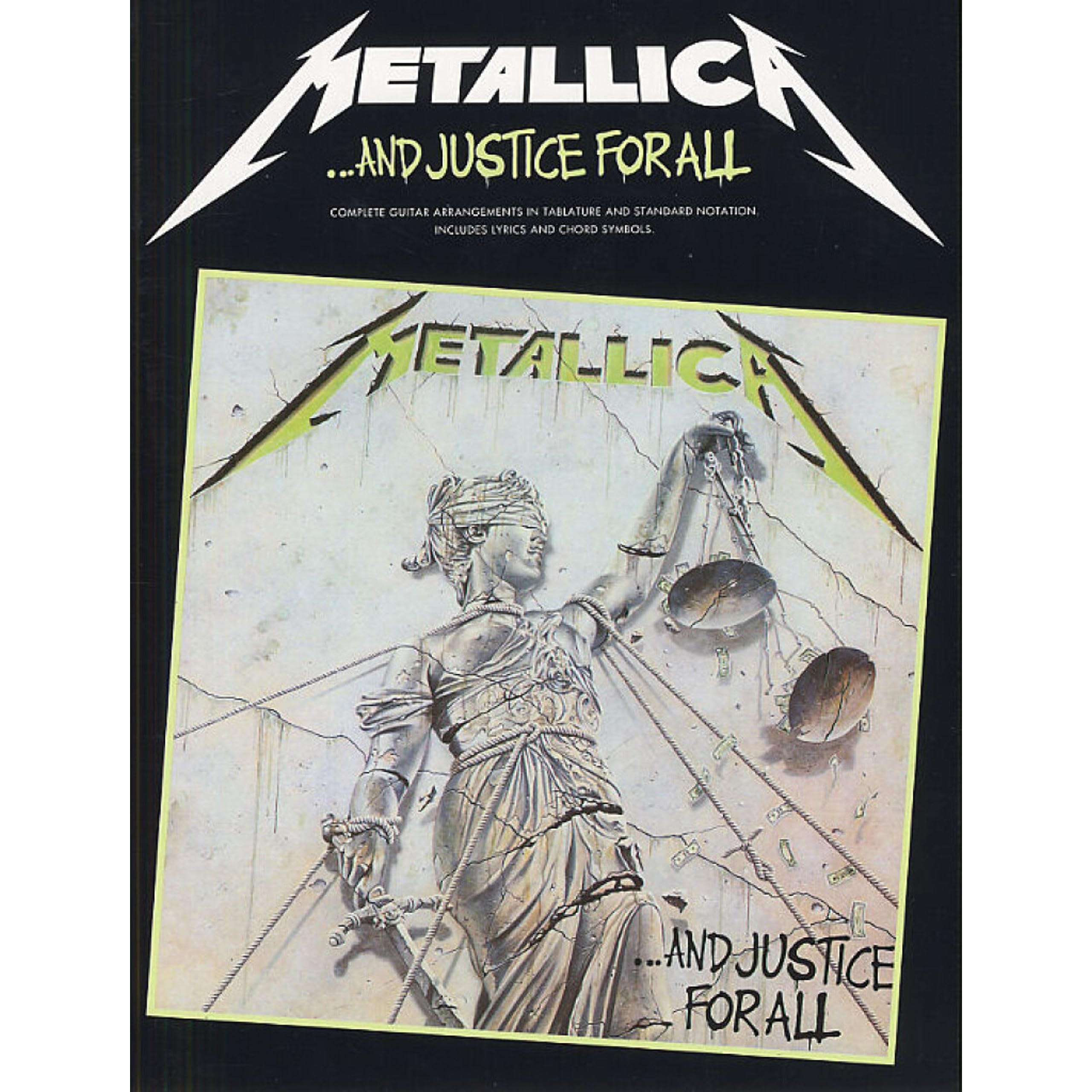 ...And Justice For All. Gitarre Solo.: Guitar Tab Edition Sheet Music