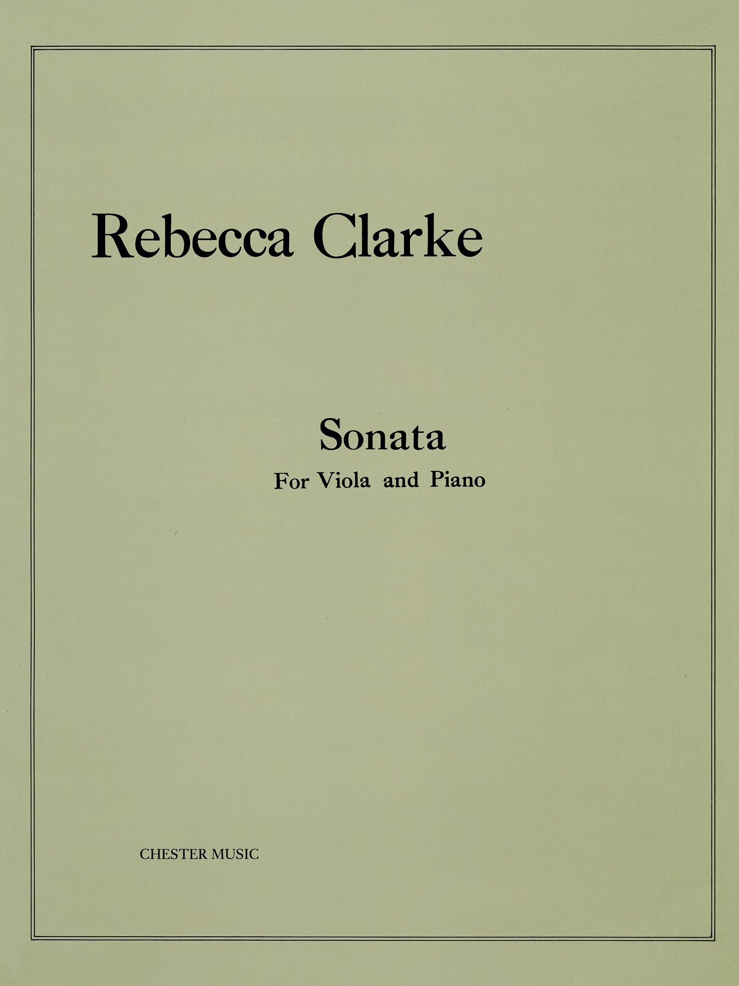 Viola Sonata. Buch und Einzelstimme(n): For Viola and Piano Sheet Music