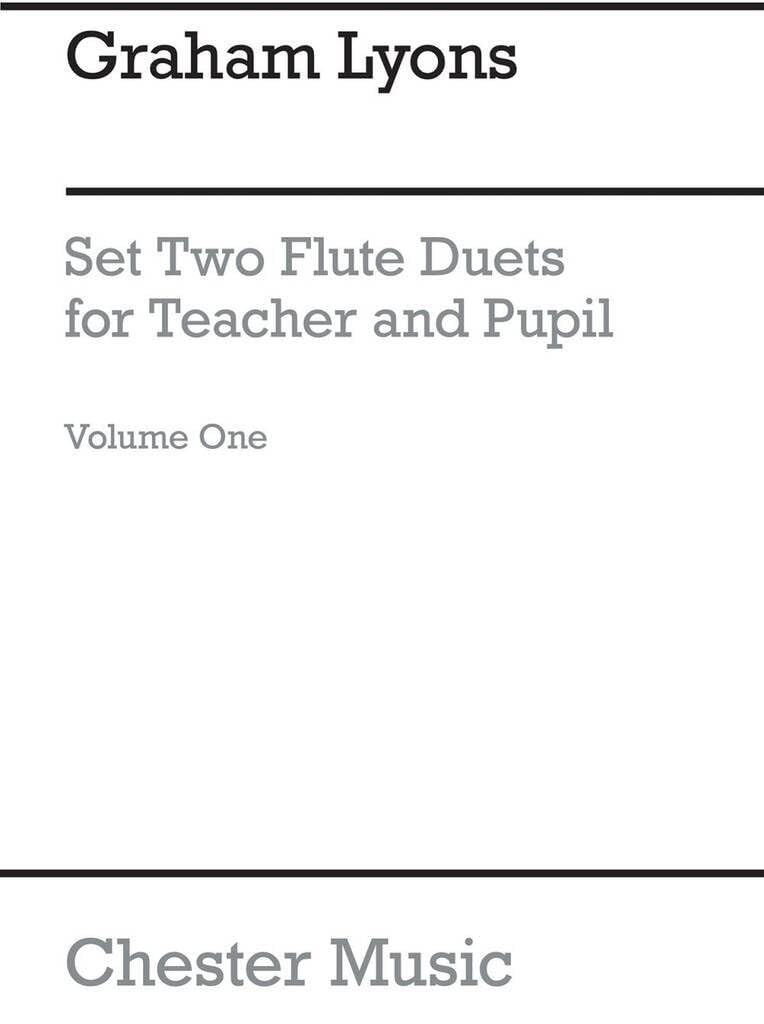 Set Two Flute Duets for Teacher and Pupil Volume 1 Arts & Music