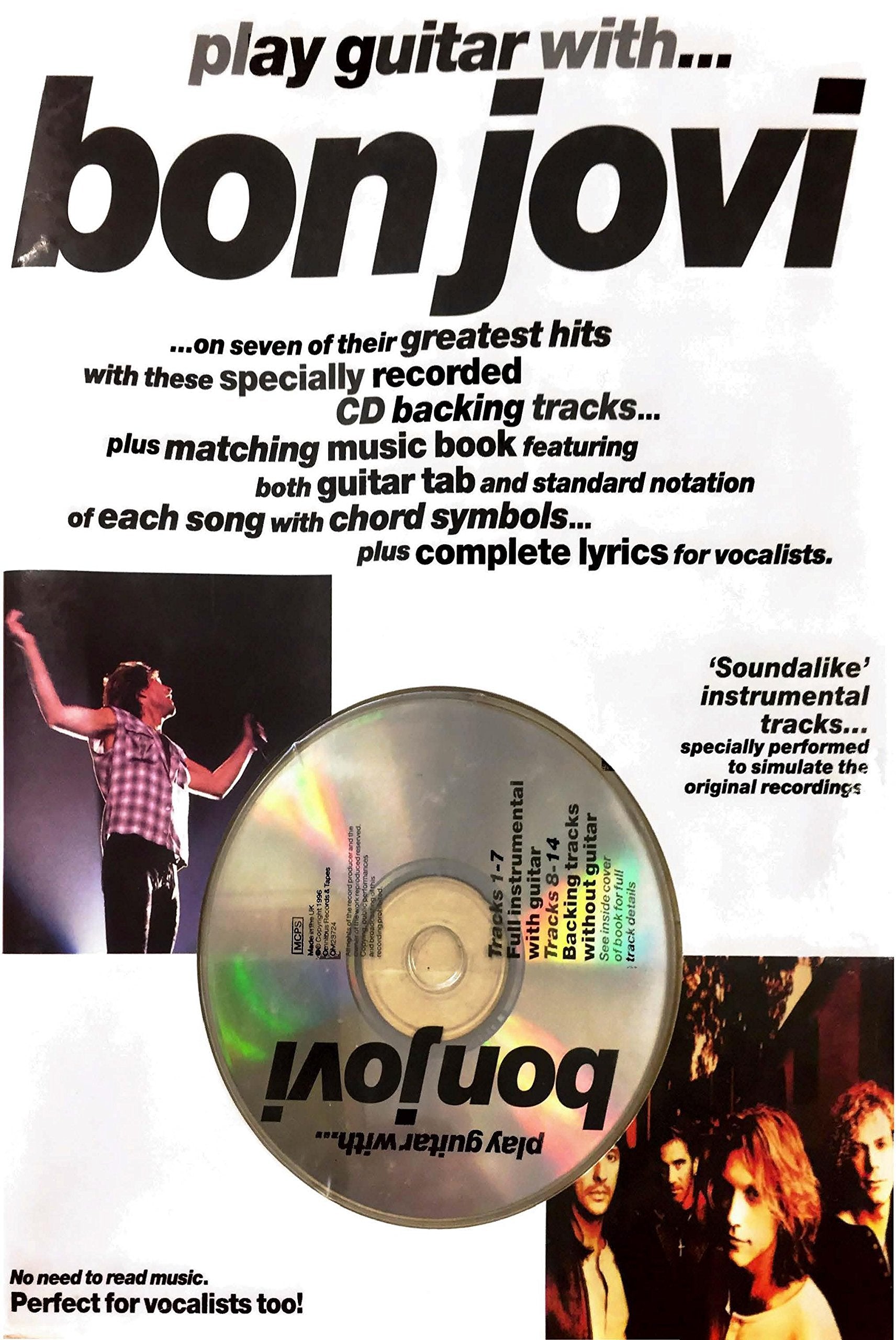 Play Guitar With Bon Jovi Sheet Music