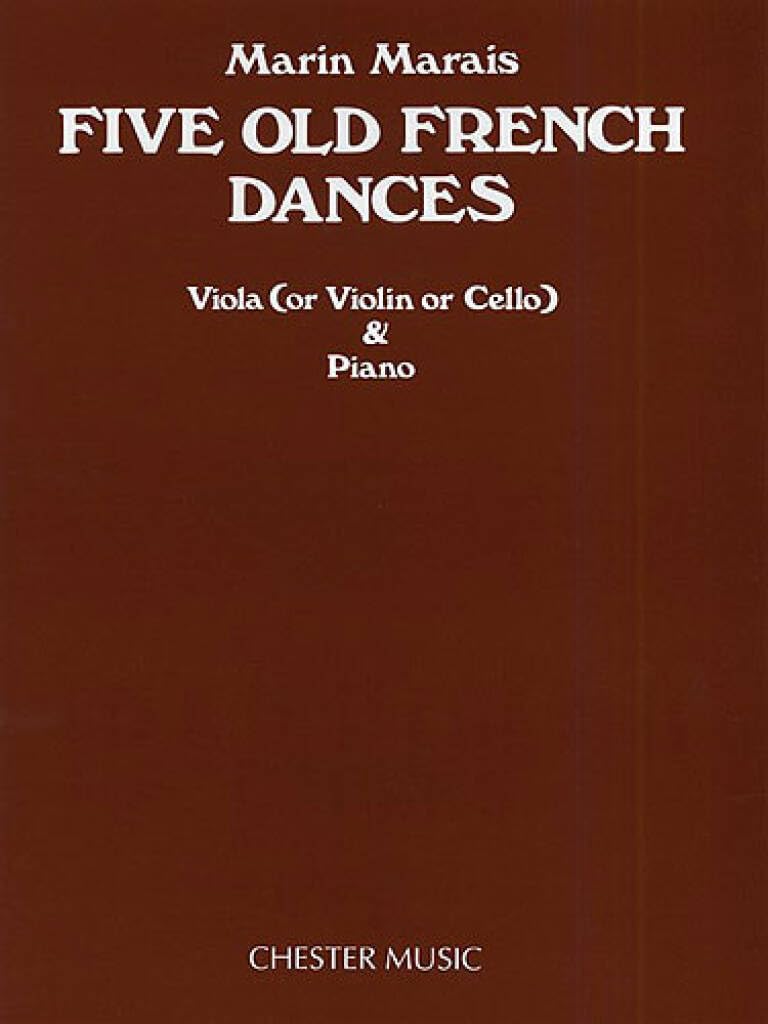5 Old French Dances. Viola mit Begleitung.: For Viola, Violin, Cello & Piano Social Sciences