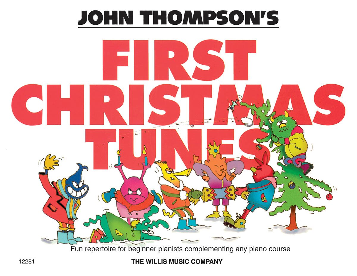 John Thompson's Easiest Piano Course: First Christmas Tunes: Noten, Lehrmaterial für Klavier Social Sciences