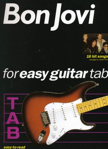 Bon Jovi: For Easy Guitar Tab Sheet Music