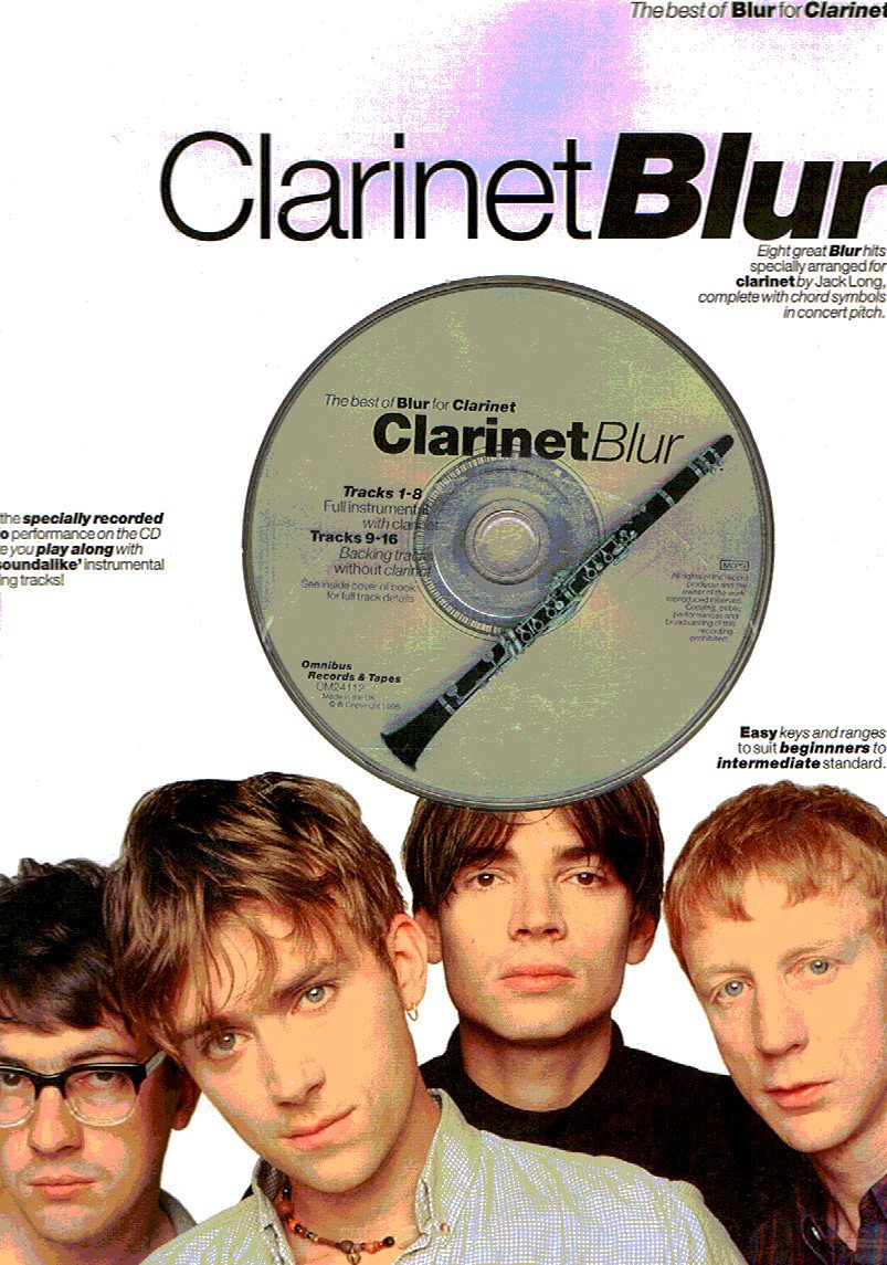 BLUR - The Best of Blur for Clarinet (Inc.CD) (Long) Books
