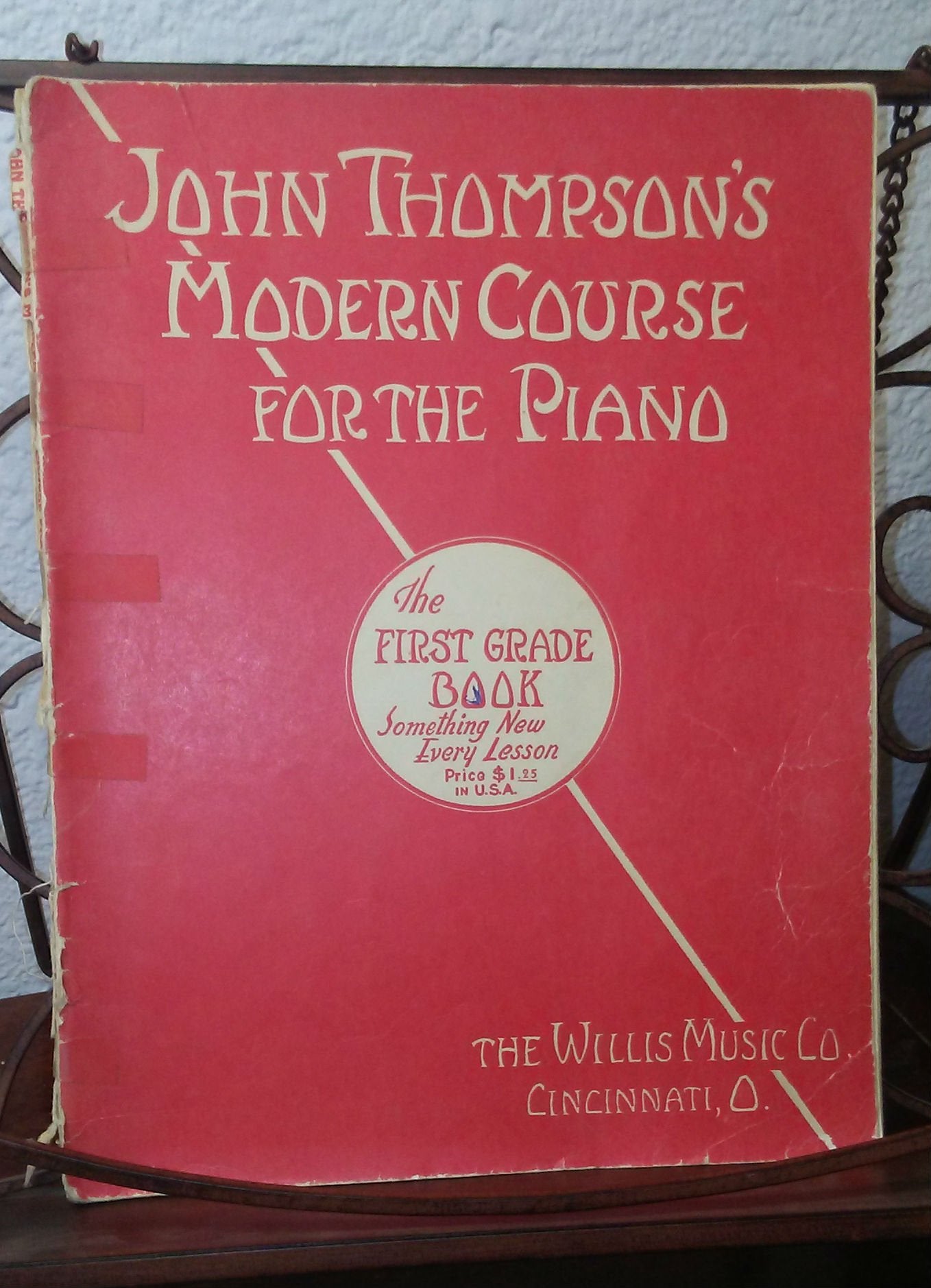 Modern Course for The Piano: The First Grade Book Pf Bk book