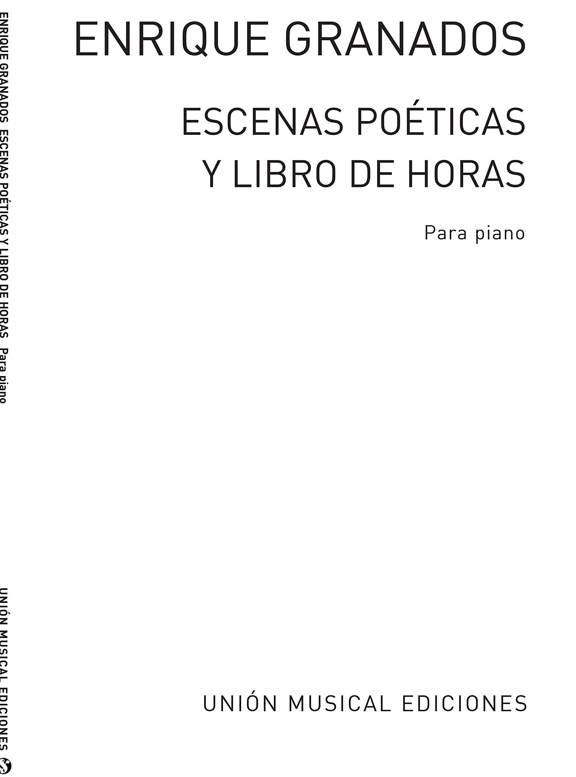 Escenas Poeticas / Libro De Horas Sheet Music