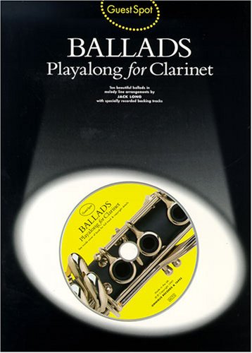 Guest Spot: Ballads Playalong For Clarinet Sheet Music