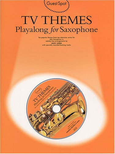 Guest Spot: TV Themes Playalong For Saxophone Sheet Music