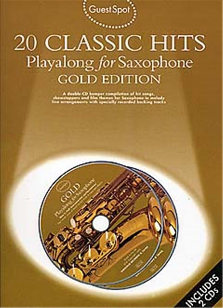 Guest Spot - 20 Classic Hits: 20 Classic Hits: Playalong For Alto Saxophone Sheet Music