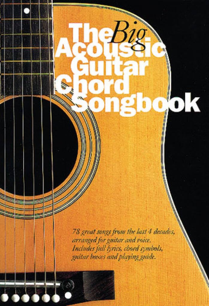 The Big Acoustic Guitar Chord Songbook Sheet Music