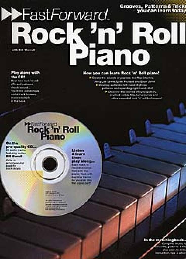 FastForward - Rock 'n' Roll Piano: Riffs, Licks & Tricks You Can Learn Today! (Fast Forward (Music Sales)) Sheet Music