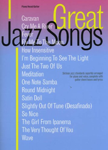 Partition : Great Jazz Songs Pvg book