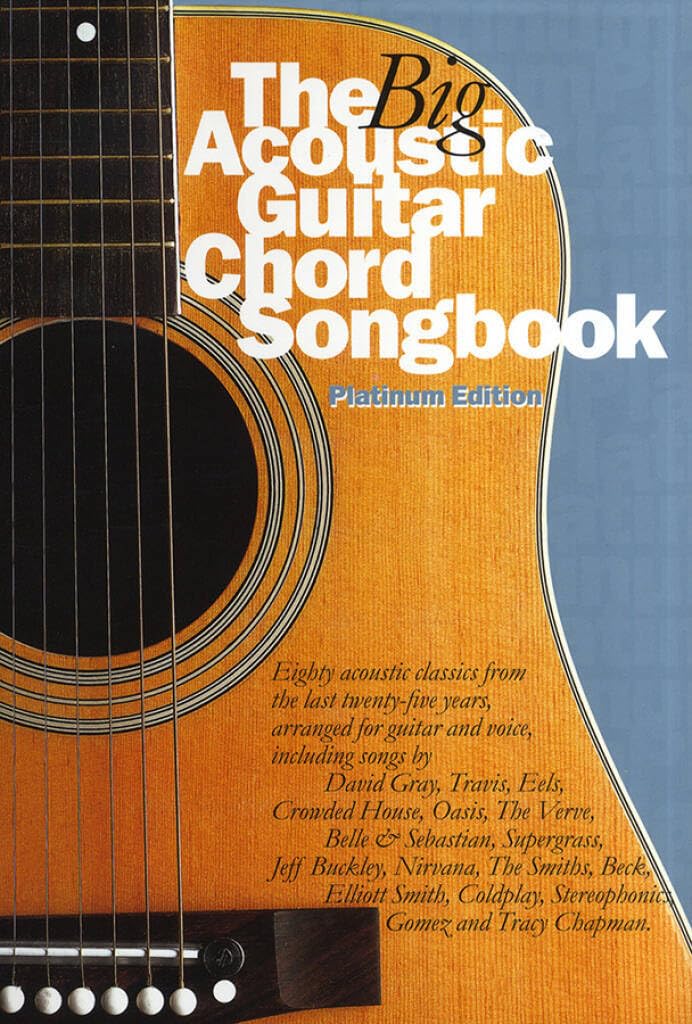 The Big Acoustic Guitar Chord Songbook Platinum Ed book