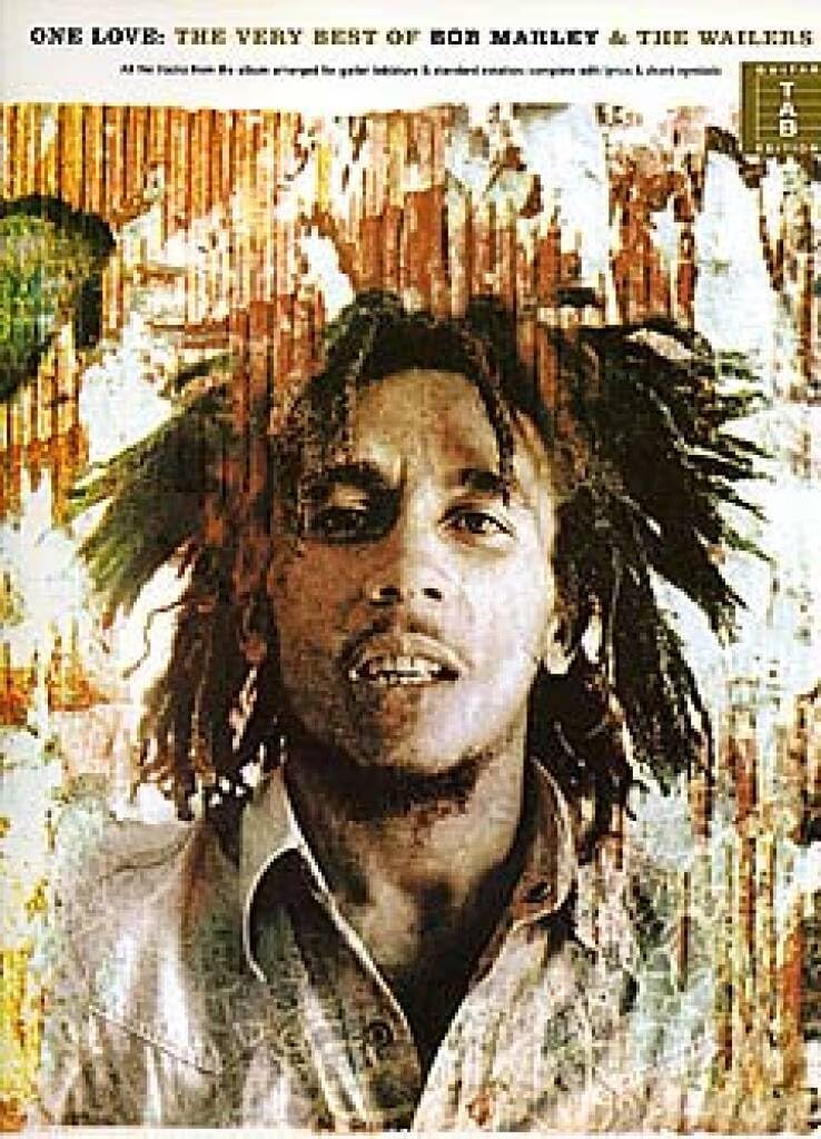 Partition : Marley Bob One Love The Best Of Guit. Tab book