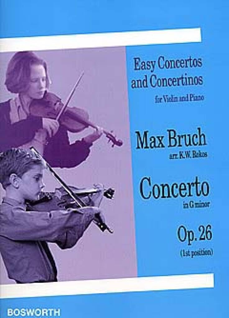 Concerto in G minor Op. 26: 1st Position Sheet Music