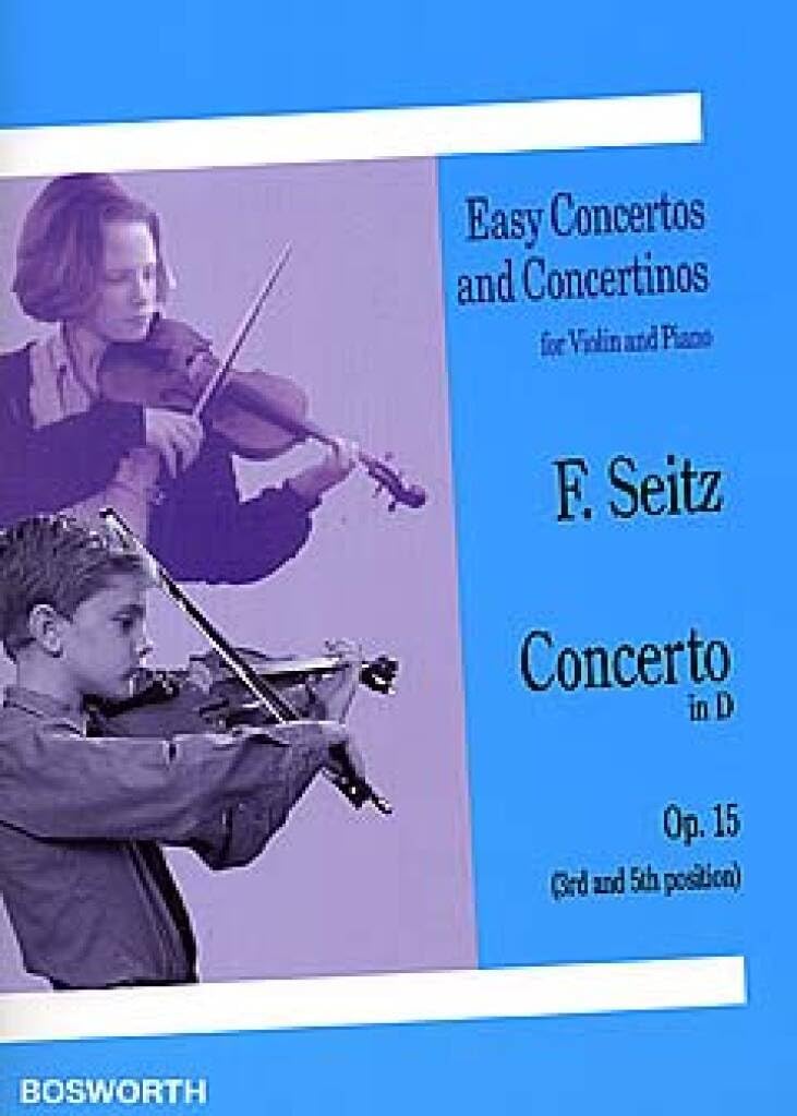 Friedrich Seitz: Concerto In D For Violin And Piano Op.15: 3rd and 5th Position Social Sciences
