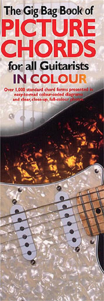 Gig Bag Book Of Guitar Picture Chords In Colour. Sheet Music