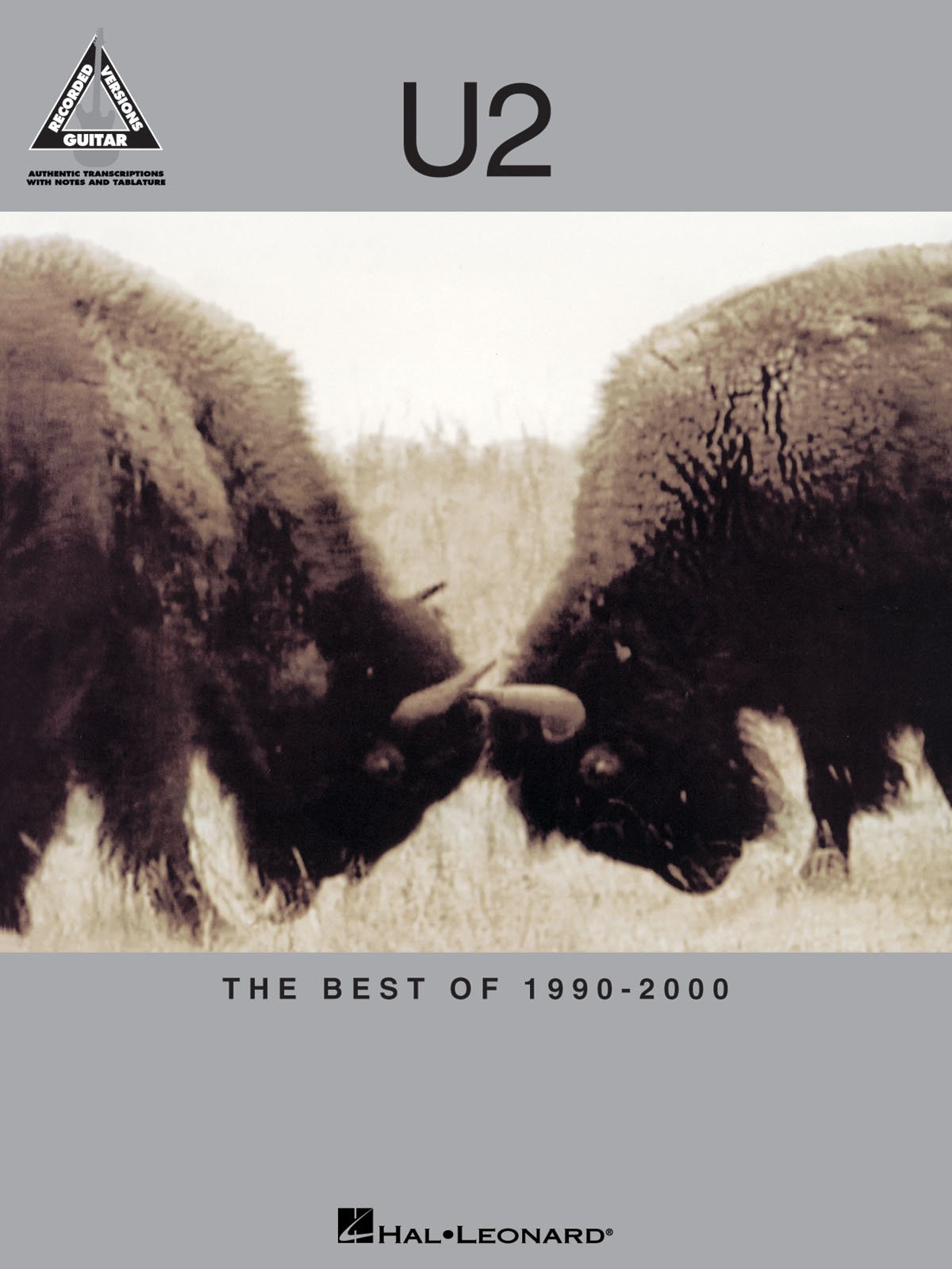 U2 Best Of 1990 - 2000 Tab: Songbook, Tabulatur für Gitarre: The Best of 1990-2000 - Guitar Tablature Sheet Music