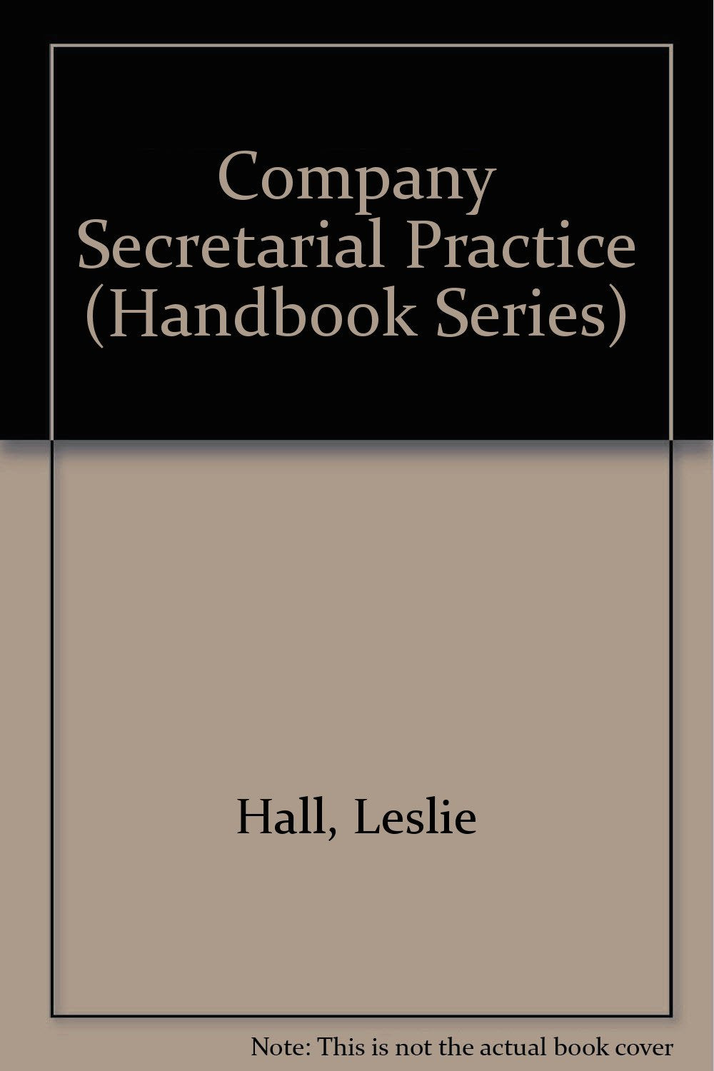 Company Secretarial Practice (Handbook Series) Books