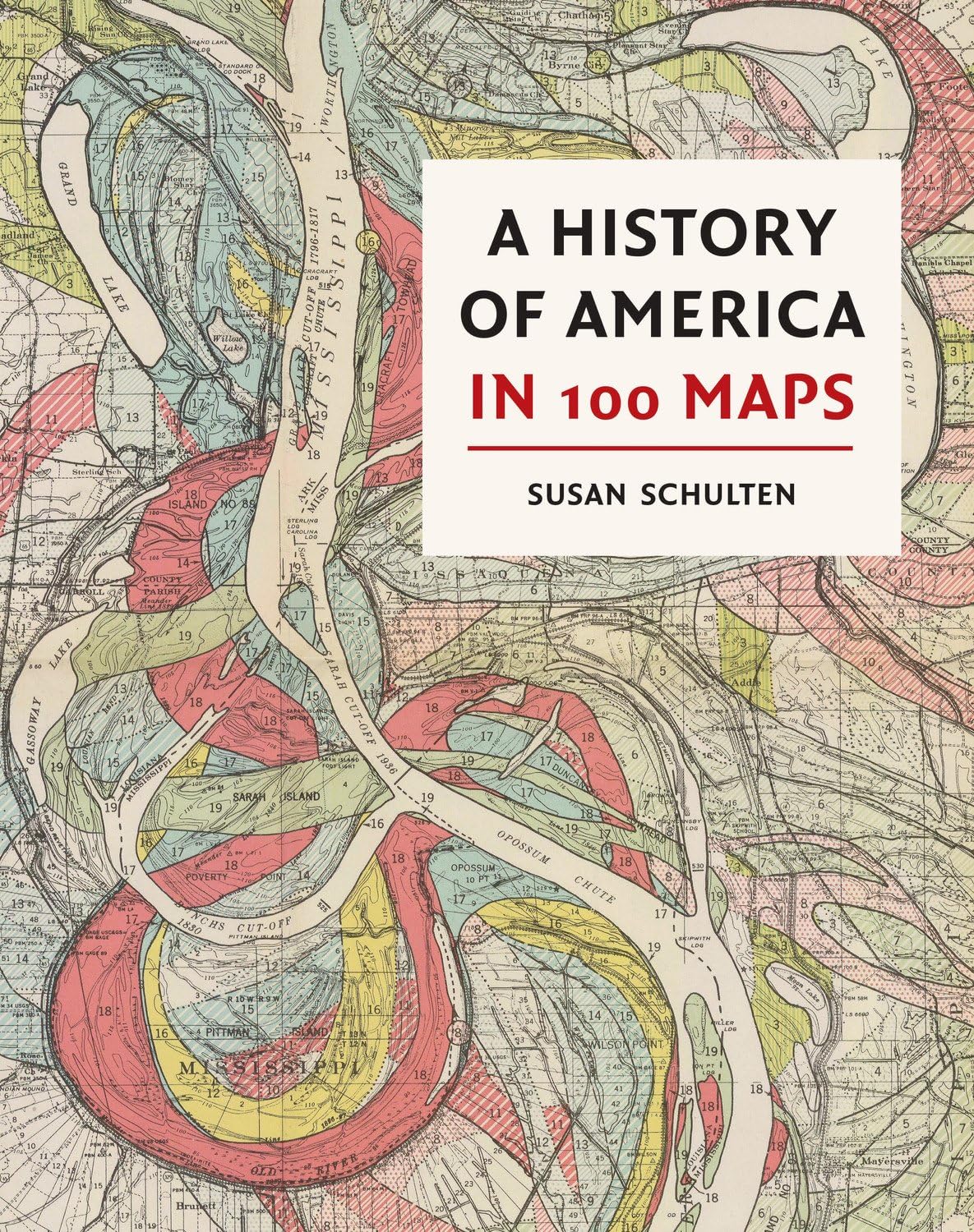 A history of America in 100 maps book