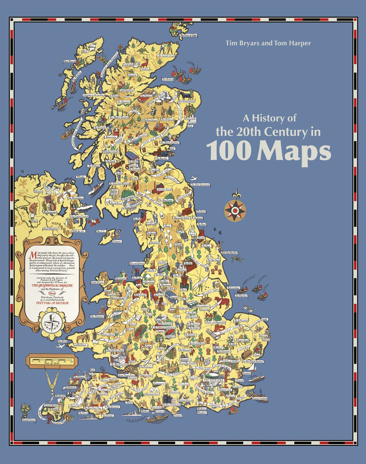 A History of the 20th Century in 100 Maps book