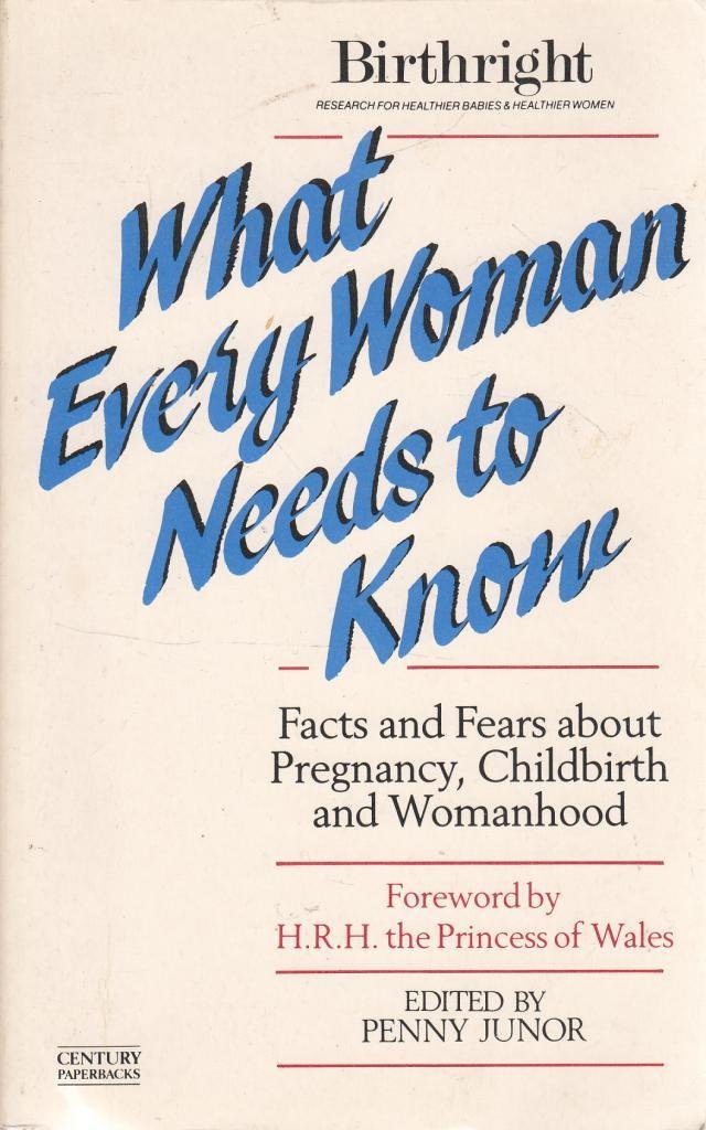 What Every Woman Needs to Know: Facts and Fears About Pregnancy, Childbirth and Womanhood book