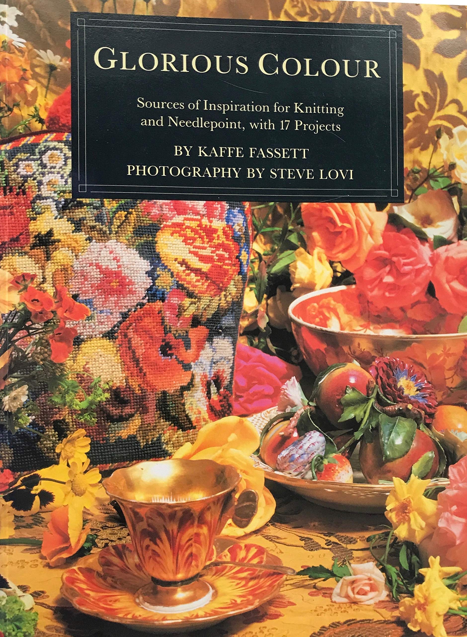 Glorious Colour: Sources of Inspiration for Knitting and Needlepoint, with 17 Projects (Paperback editions) Hobbies & Crafts