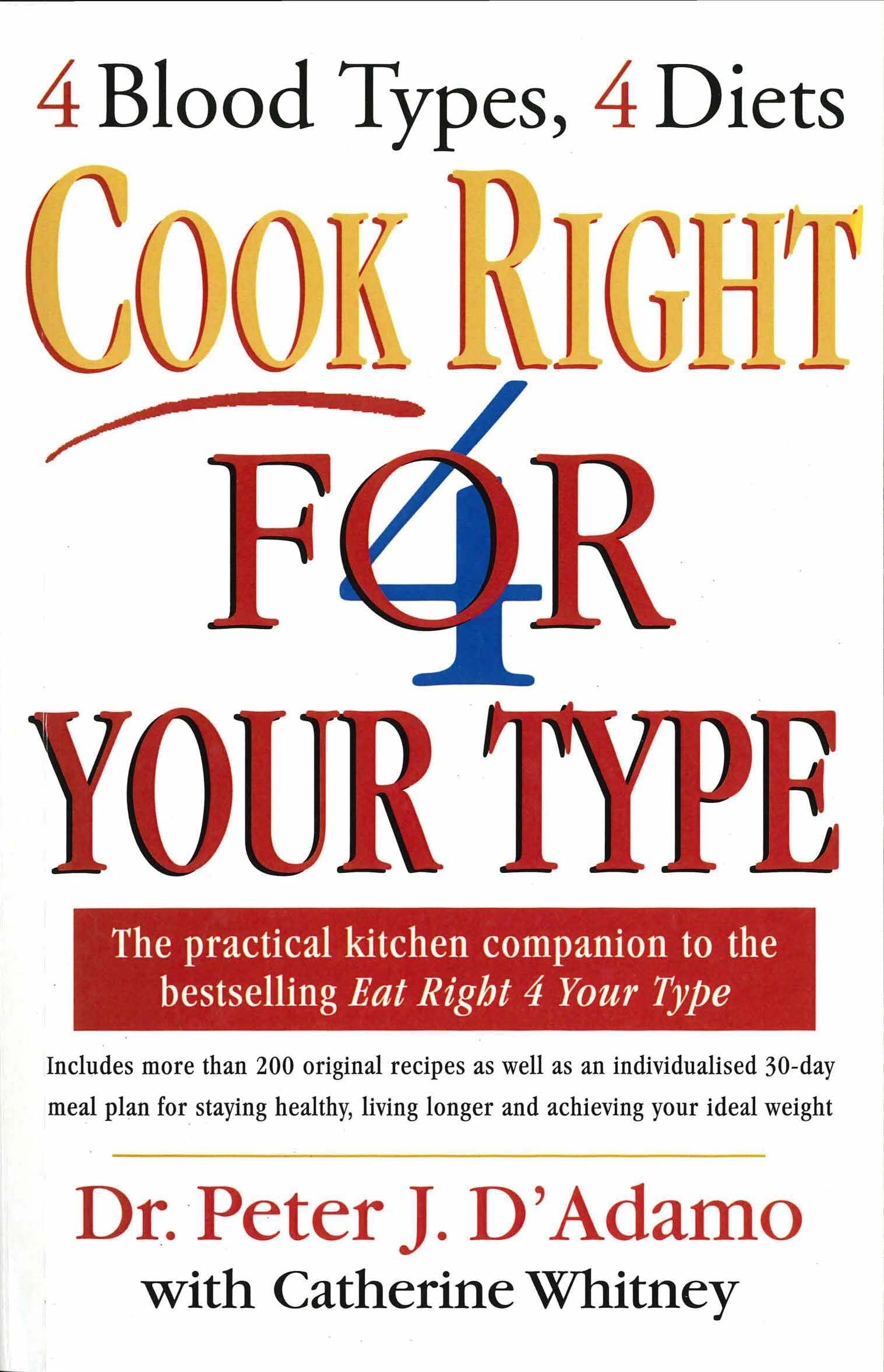 Product Image: Cook Right 4 Your Type