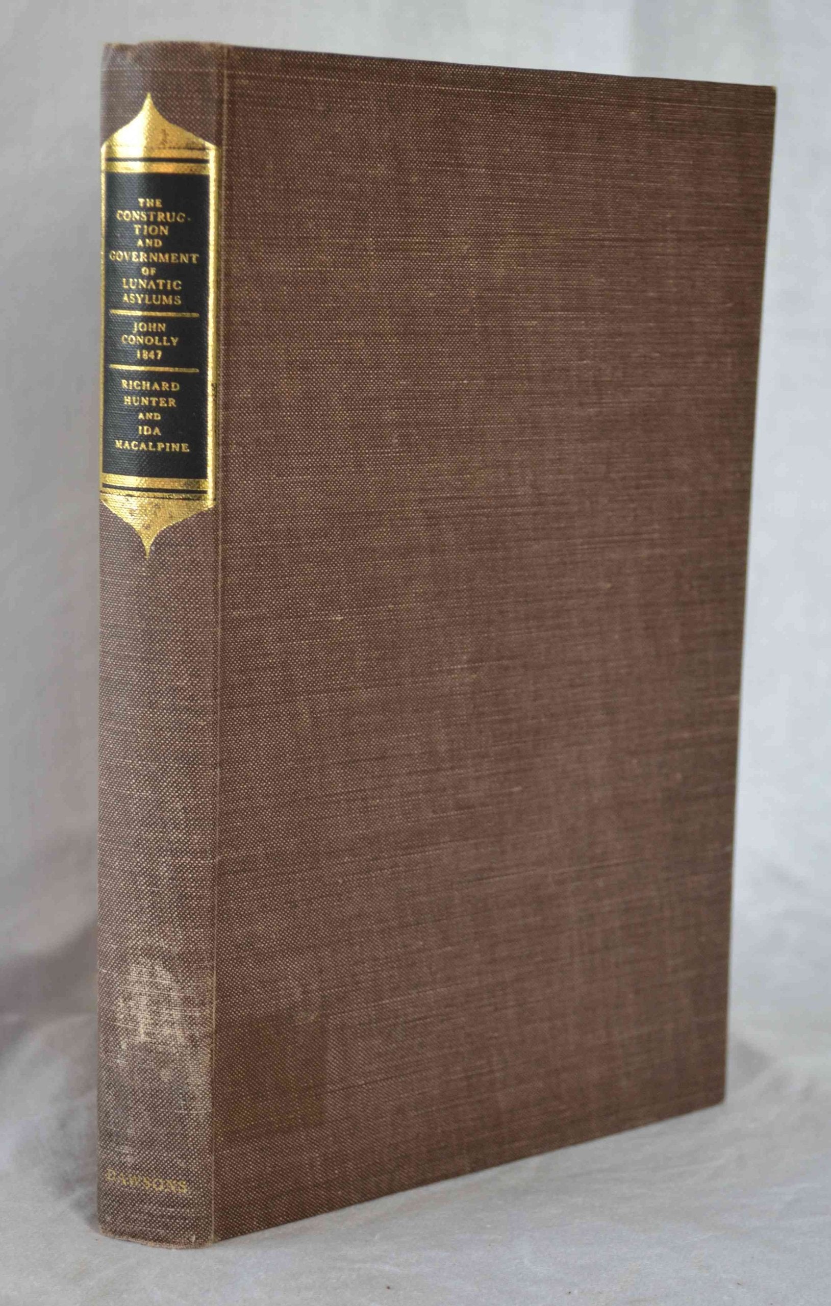 Construction and Government of Lunatic Asylums and Hospitals for the Insane (Psychiatric Monograph S.) Books