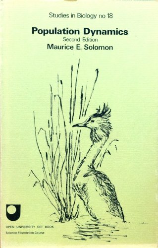 Product Image: Population Dynamics (Studies in Biology)