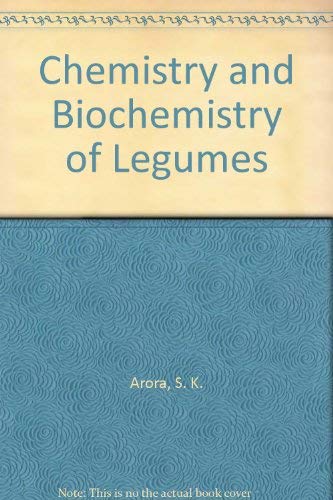 Chemistry and Biochemistry of Legumes Books