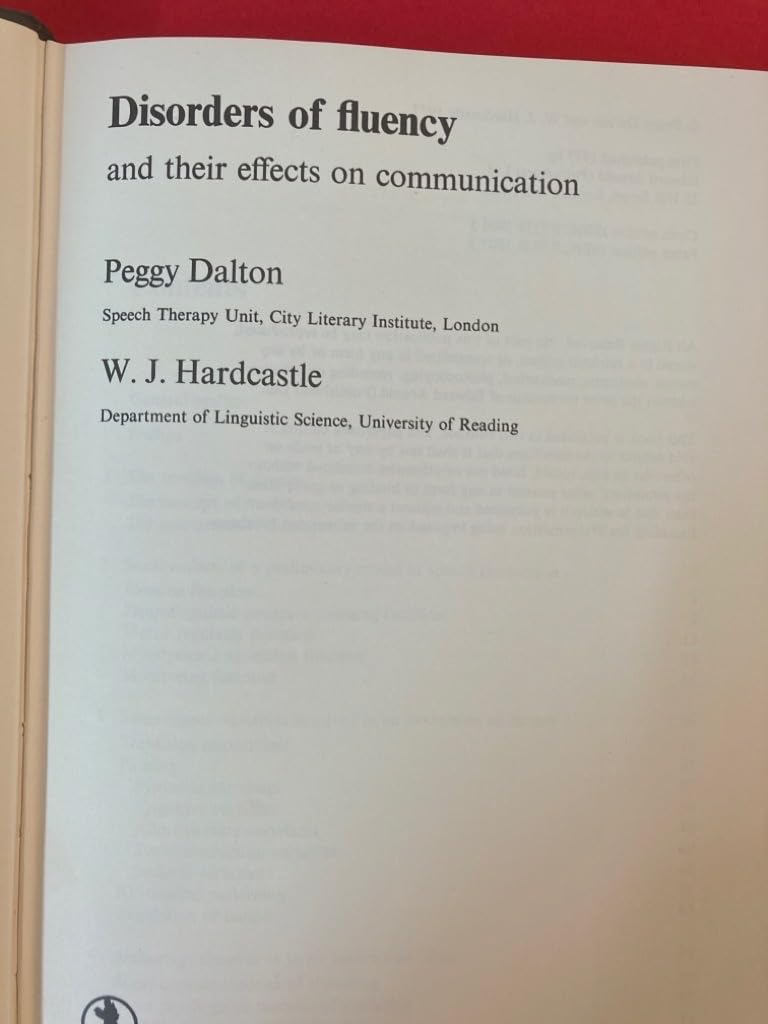 Disorders of Fluency and Their Effects on Communication Medicine