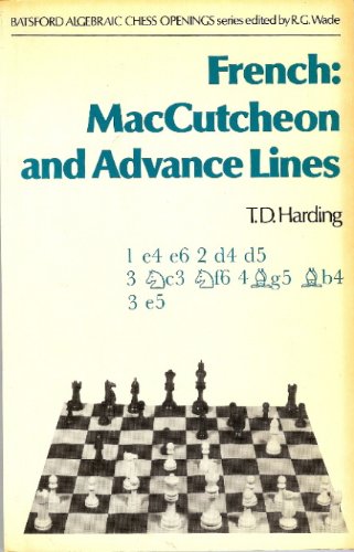 French: MacCutcheon and Advance Lines Books