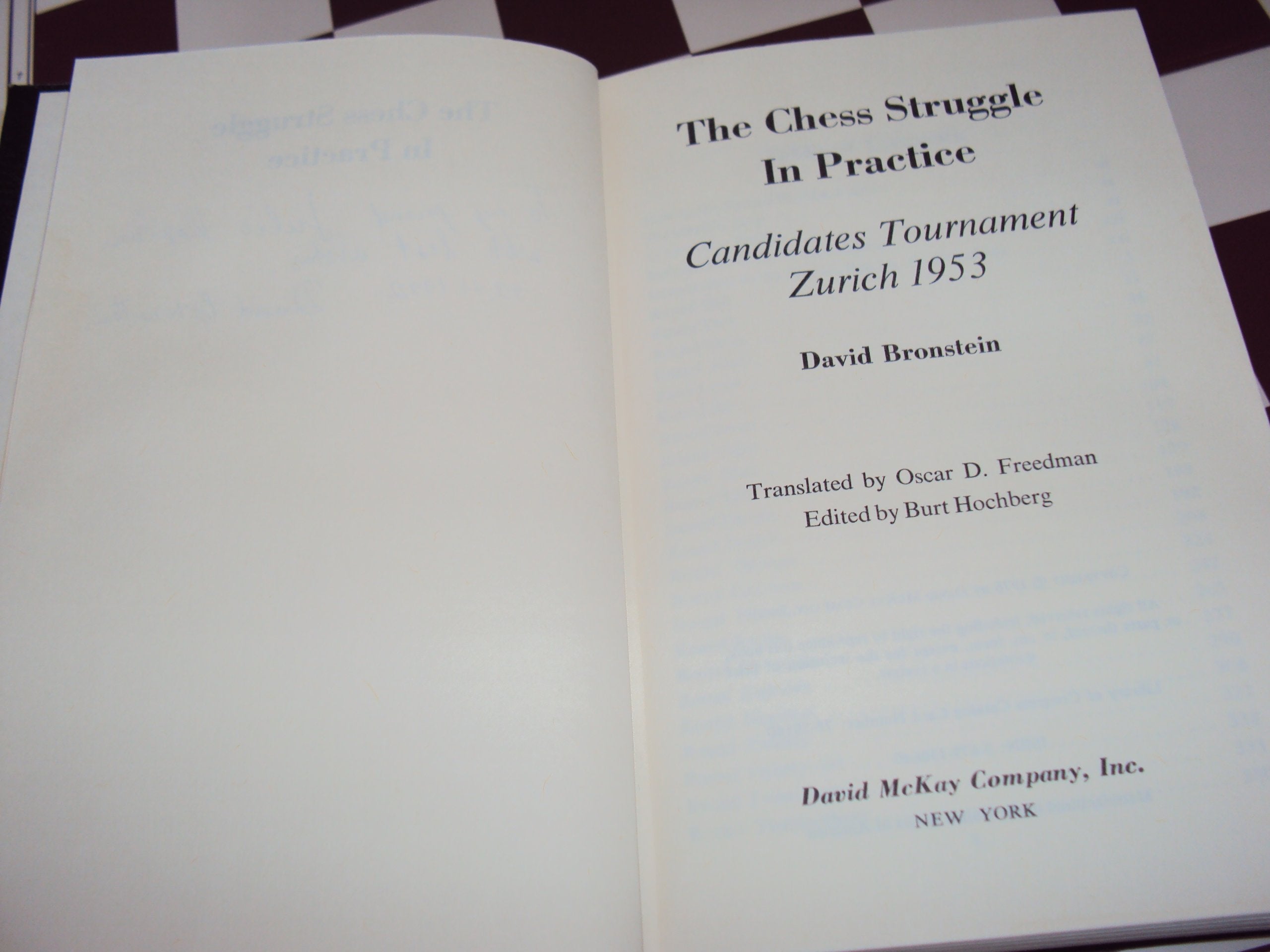 Chess Struggle in Practice: Lessons from the Famous Zurich Candidates Tournament, 1953 Books