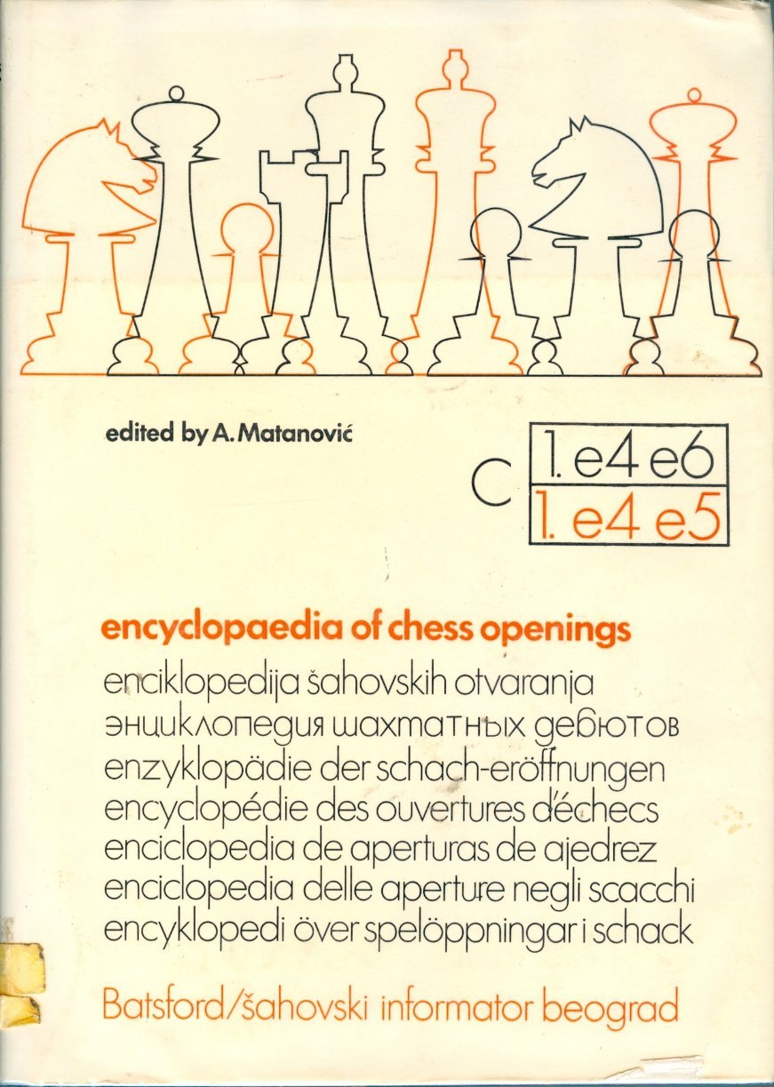 Encyclopaedia of Chess Openings: v. C Leisure & Fun