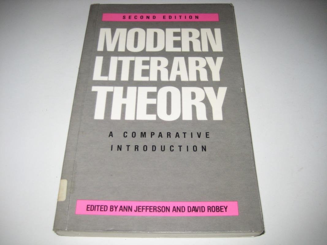 Modern Literary Theory: A Comparative Introduction Books