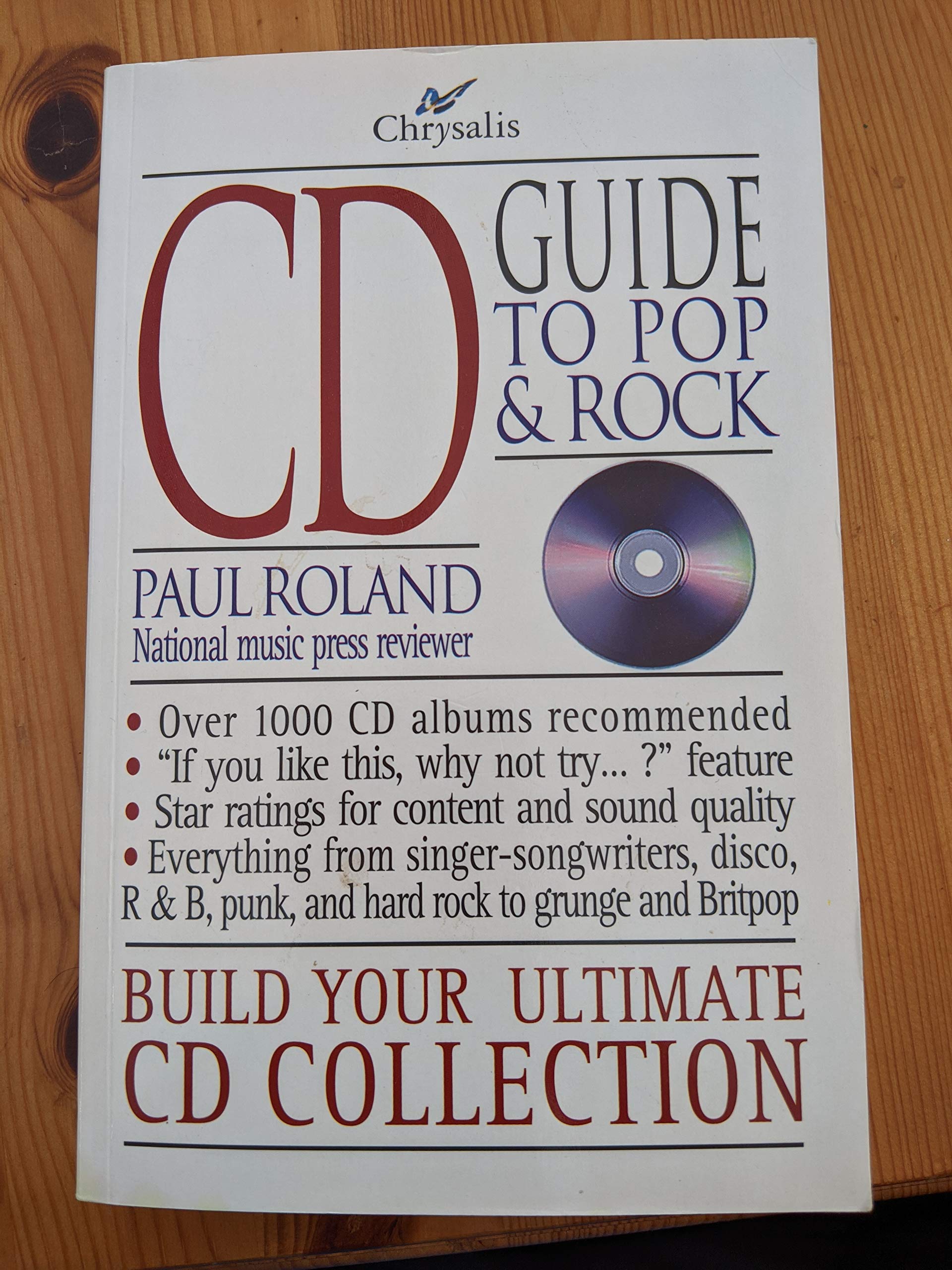 Chrysalis Cd Guide to Pop & Rock Arts & Music Books