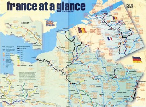 France at a Glance Maps & Plans