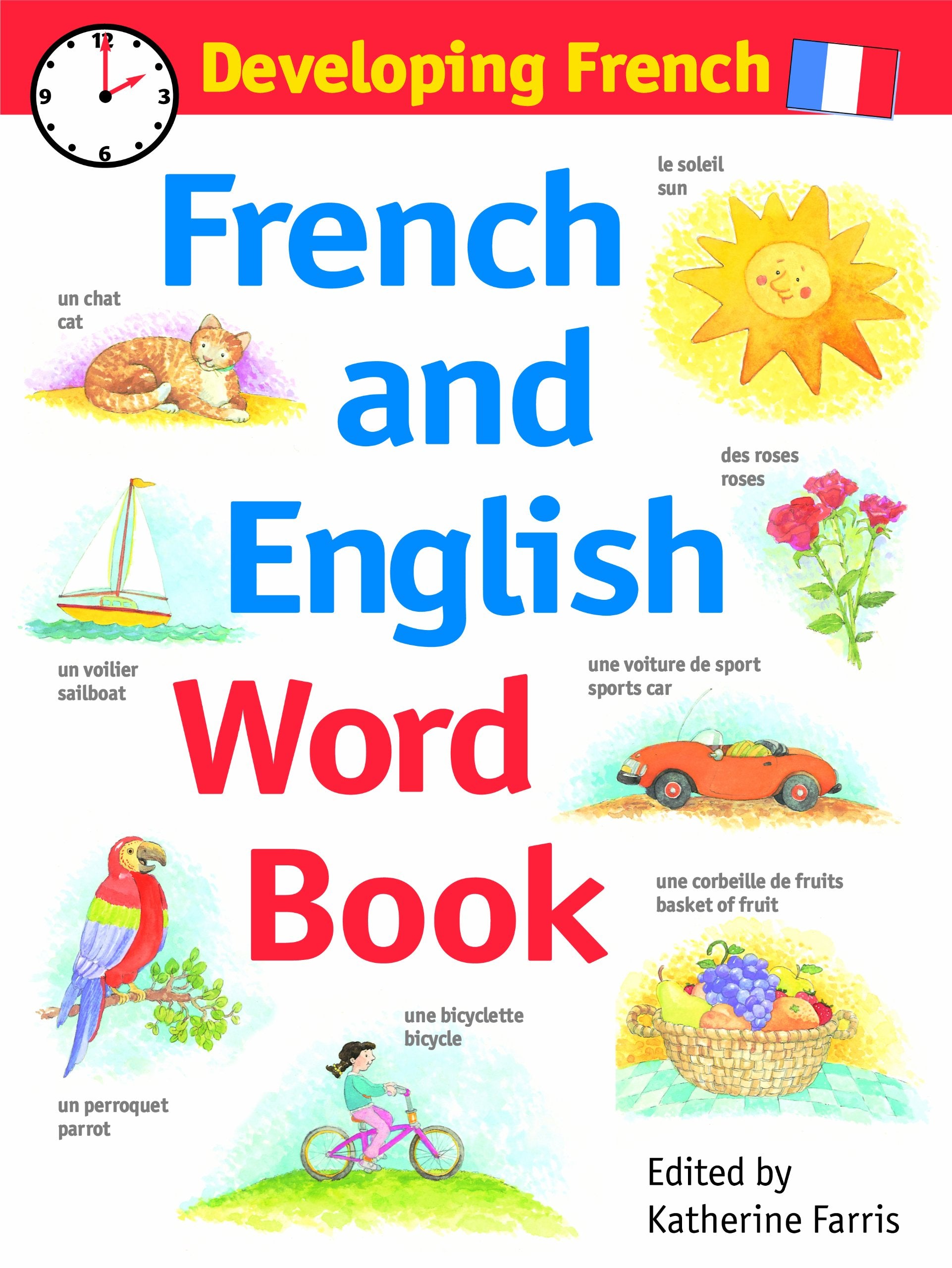 French and English Word Book (Developing French) Foreign Languages ​​& Dictionaries