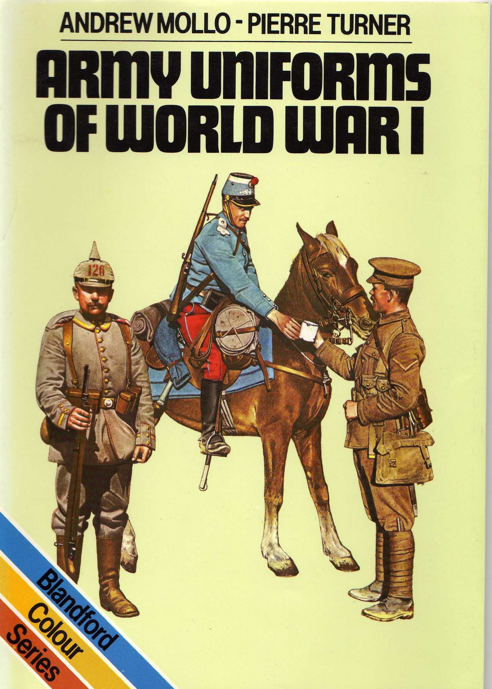 Army Uniforms of World War I Books