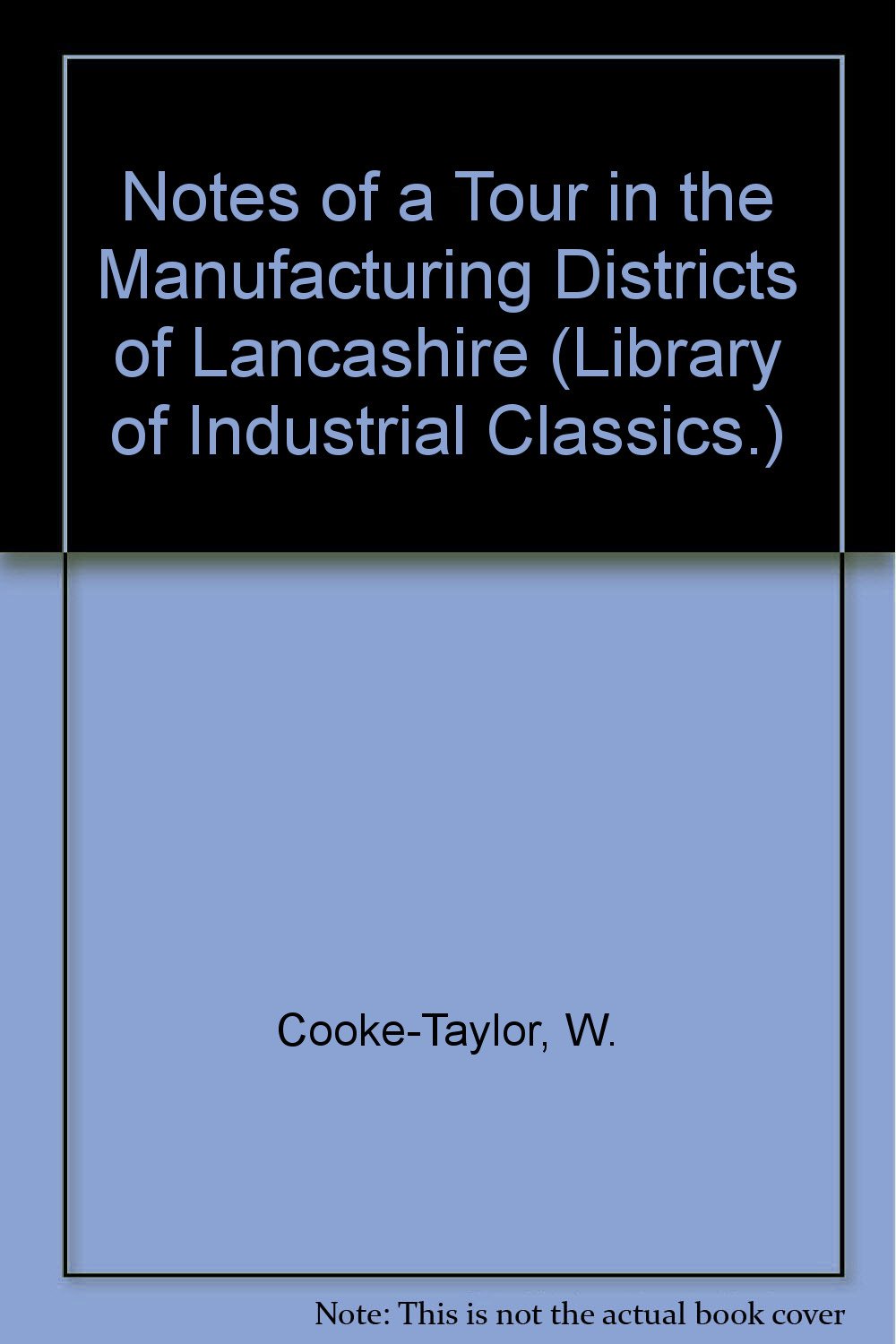 Notes Of A Tour Manufacturing Business, Finance & Career