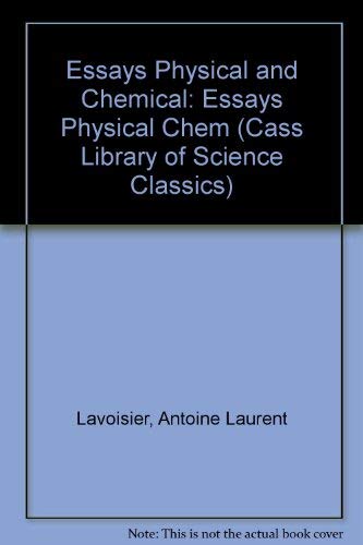Essays: Physical and Chemical: Essays Physical Chem Business & Technology