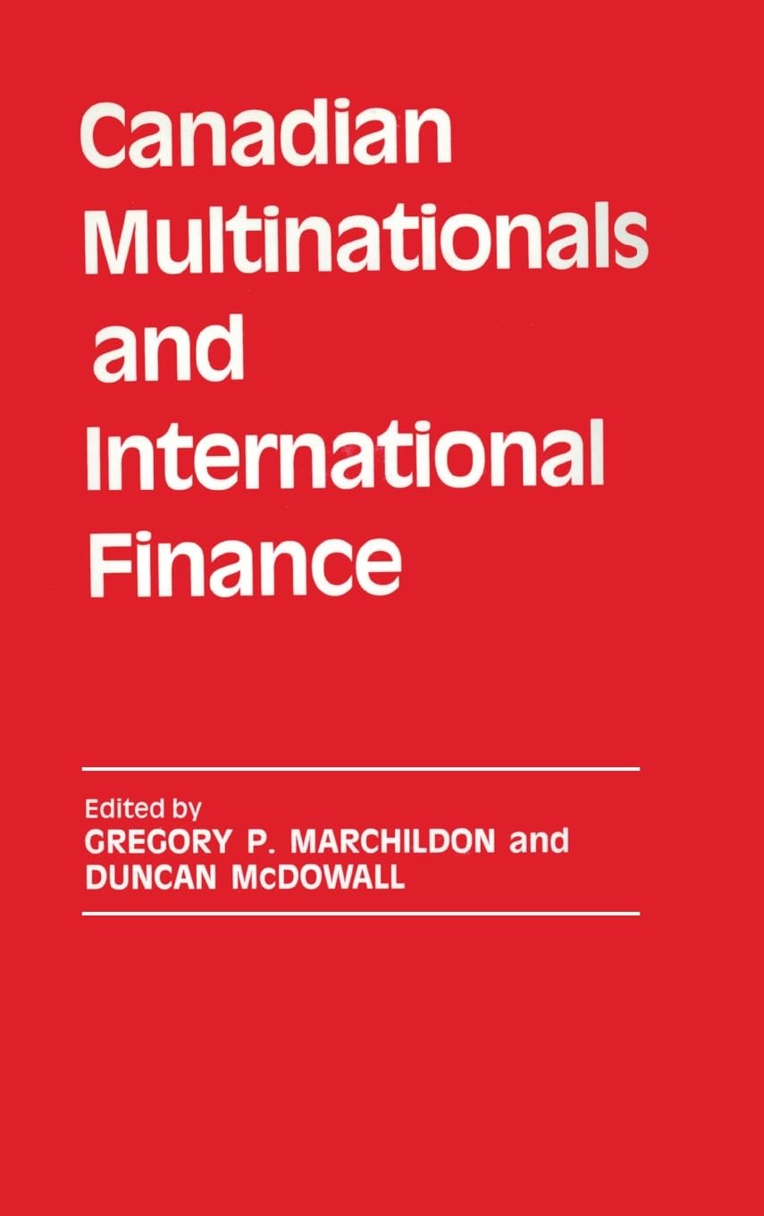 Canadian Multinationals and International Finance Business, Finance & Career