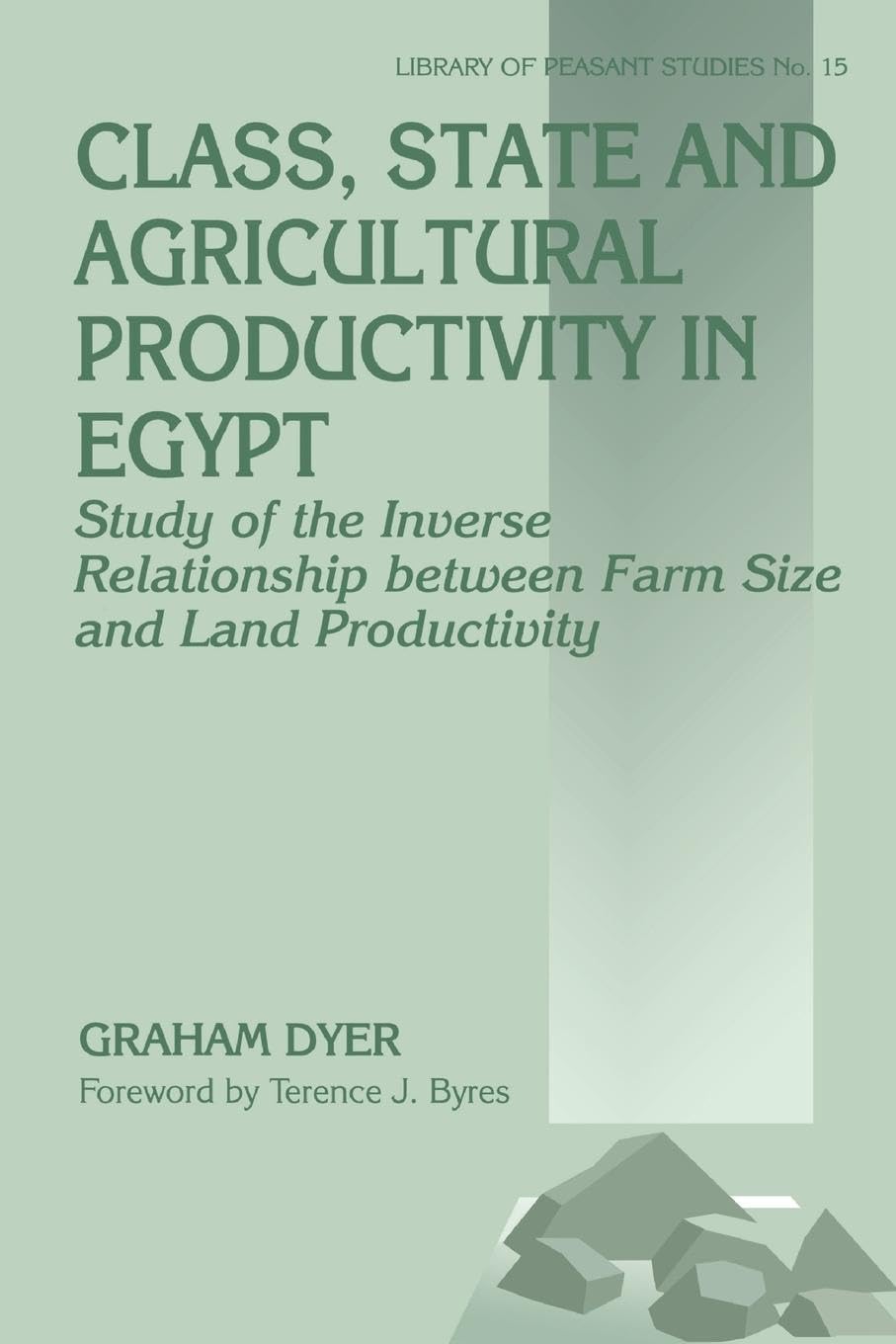 Class, State and Agricultural Productivity in Egypt Business, Finance & Career