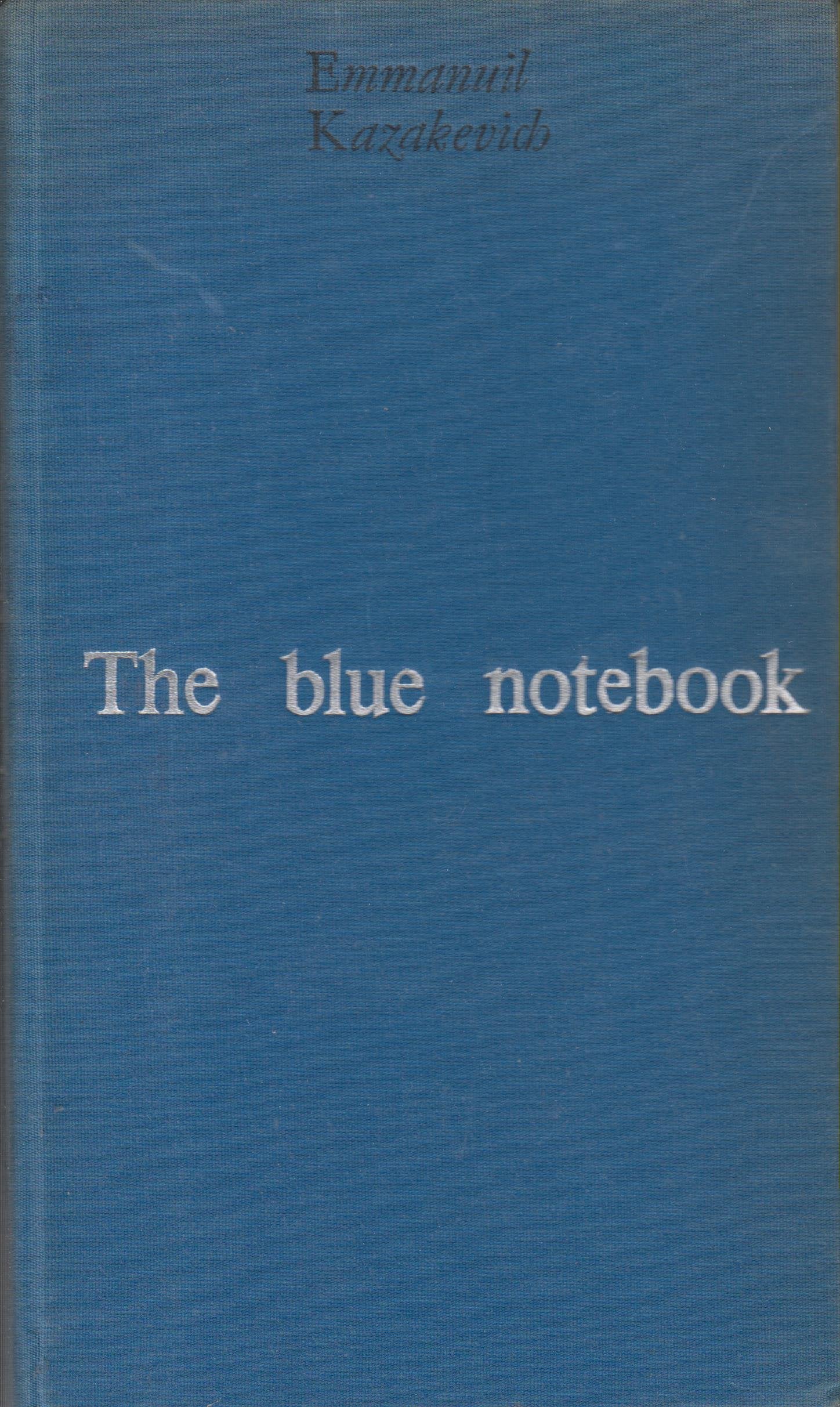 Blue Notebook Books
