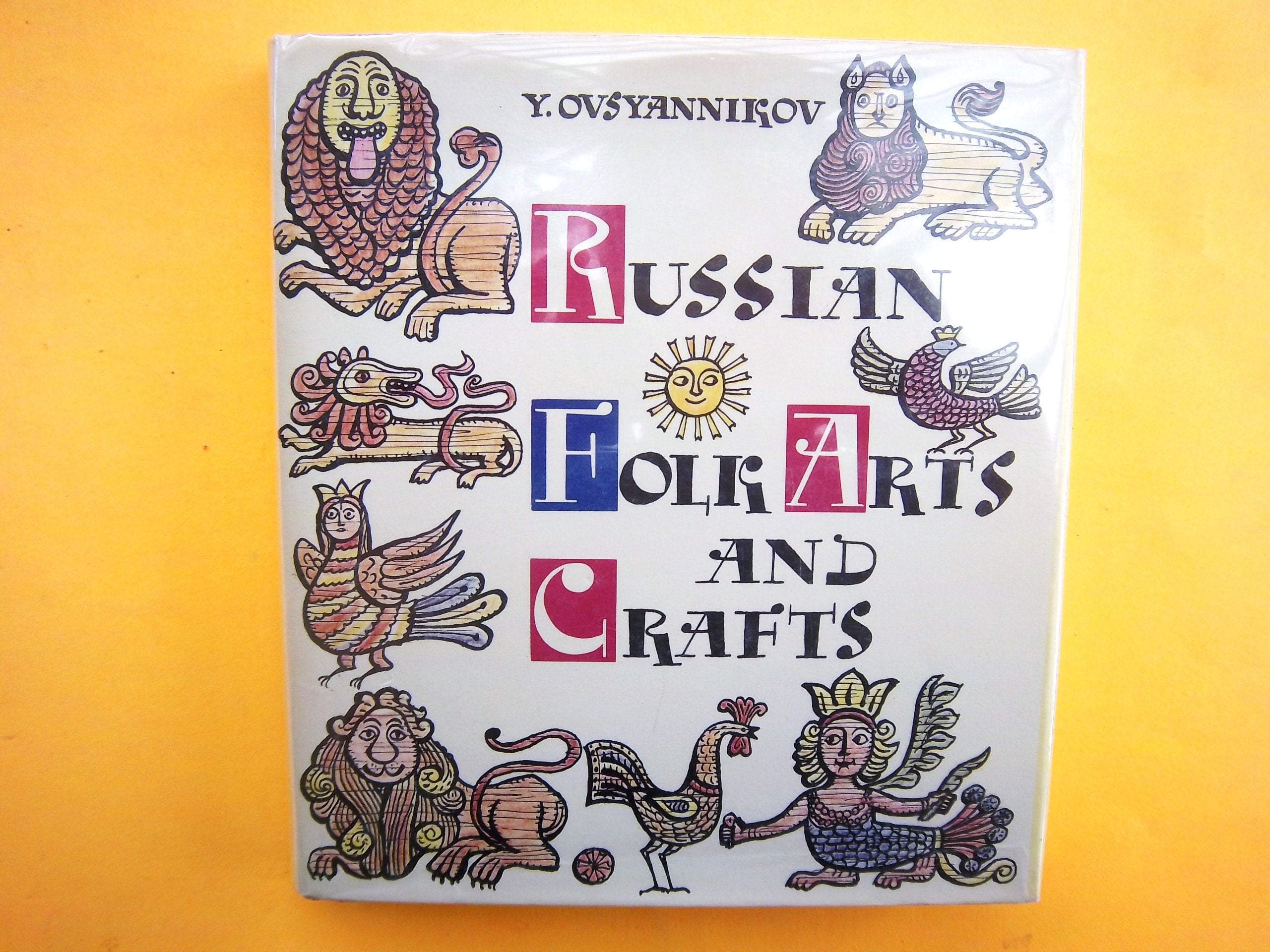 Russian Folk Arts and Crafts Books