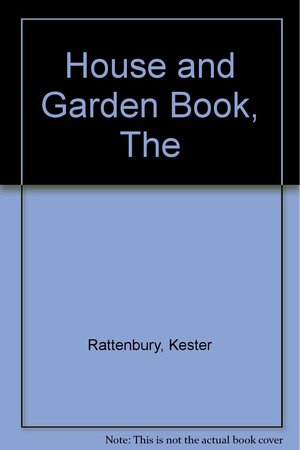Product Image: House and Garden Books