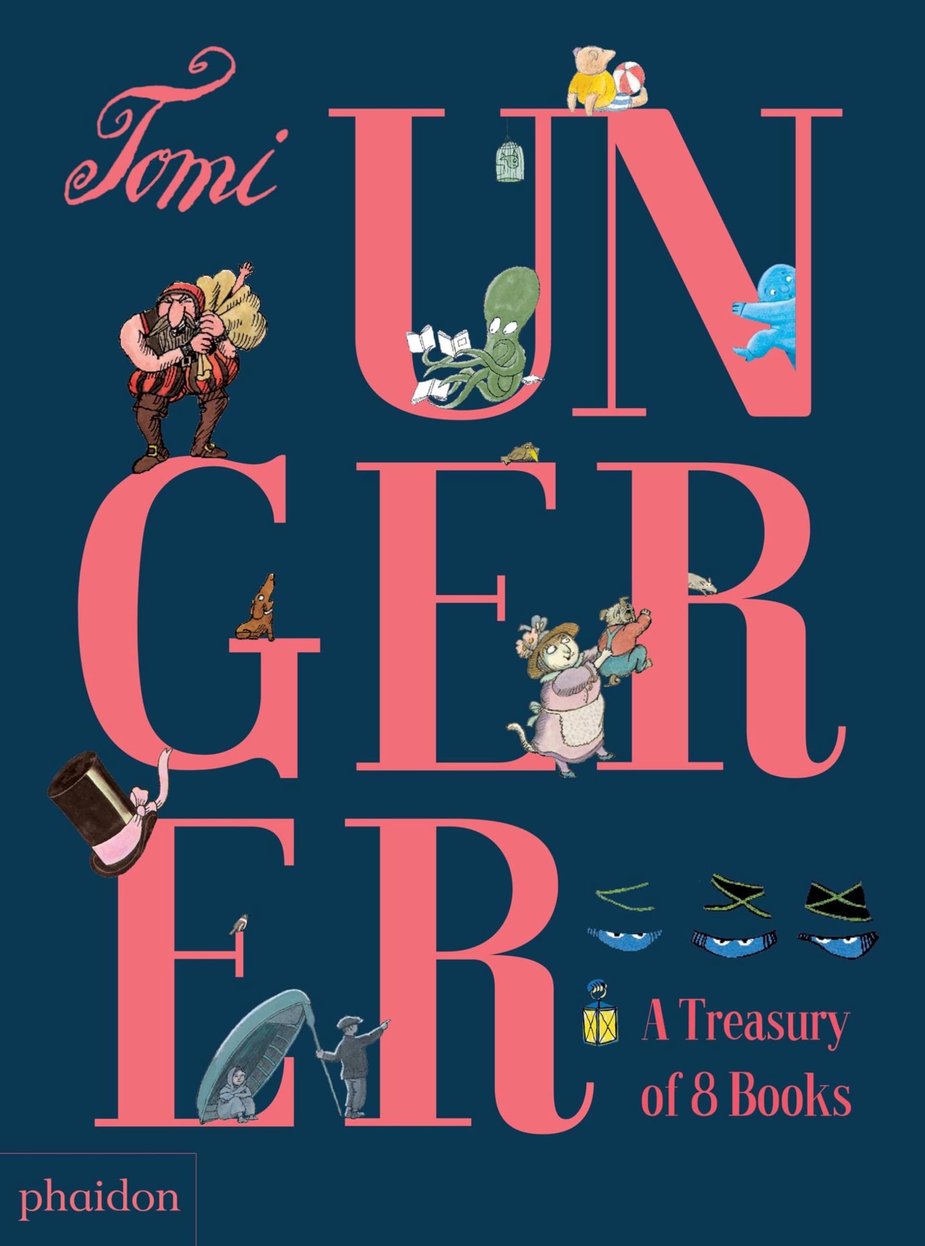 Tomi Ungerer: A Treasury of 8 Books (Libri per bambini) Novels & Short Stories