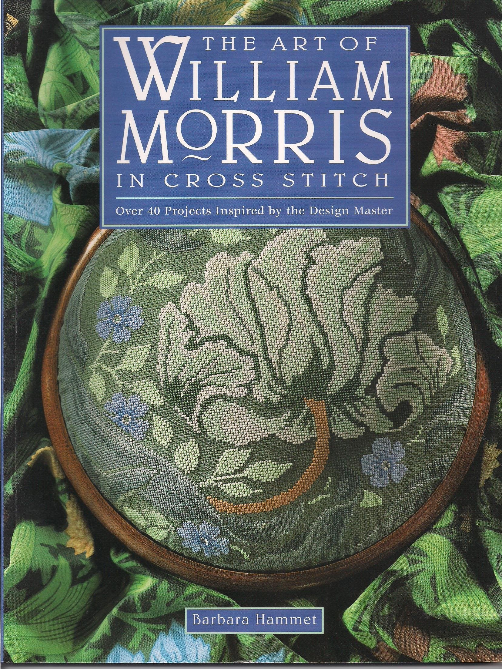 Art of William Morris in Cross Stitch book