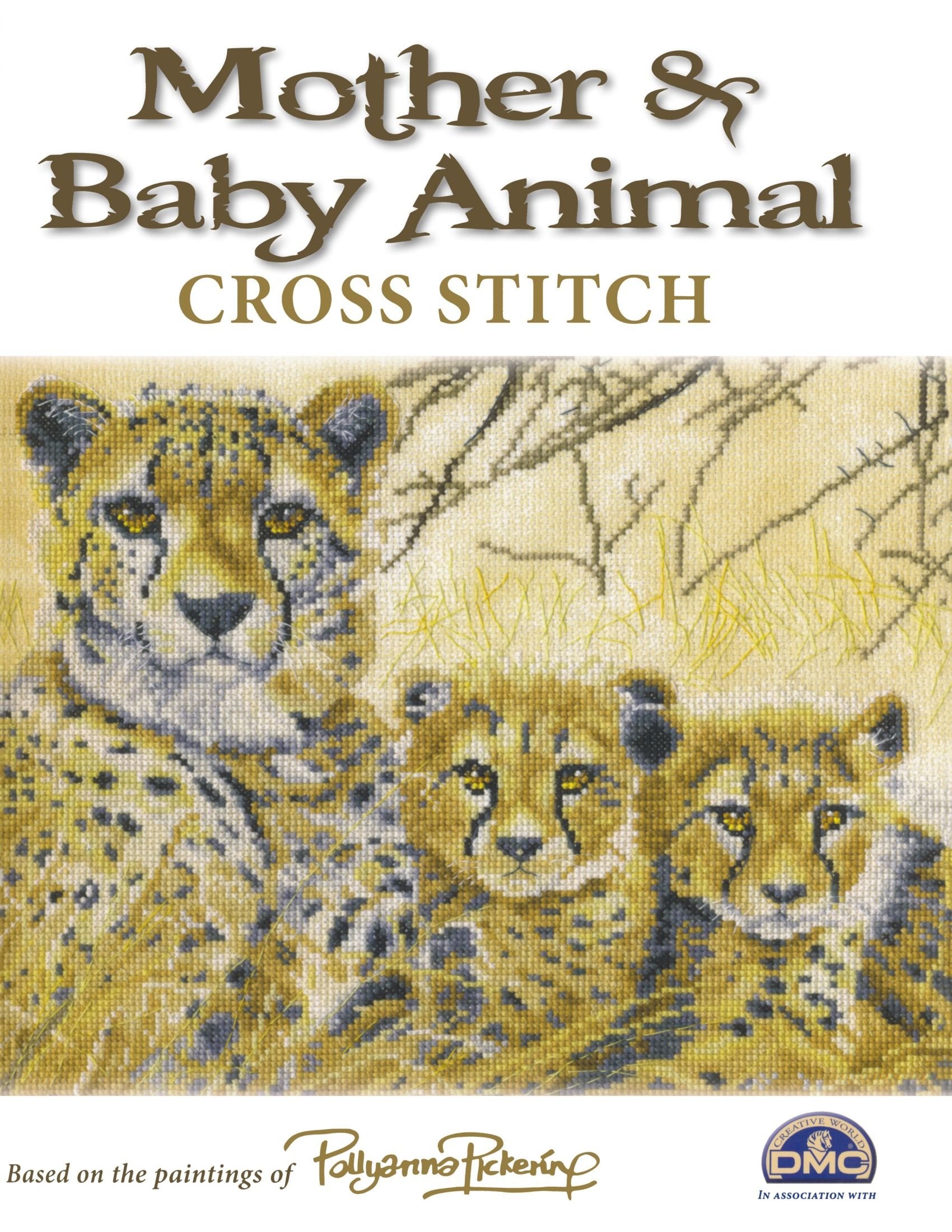 Mother & Baby Animals Cross Stitch: 16 Heart Warming Designs Hobbies & Crafts